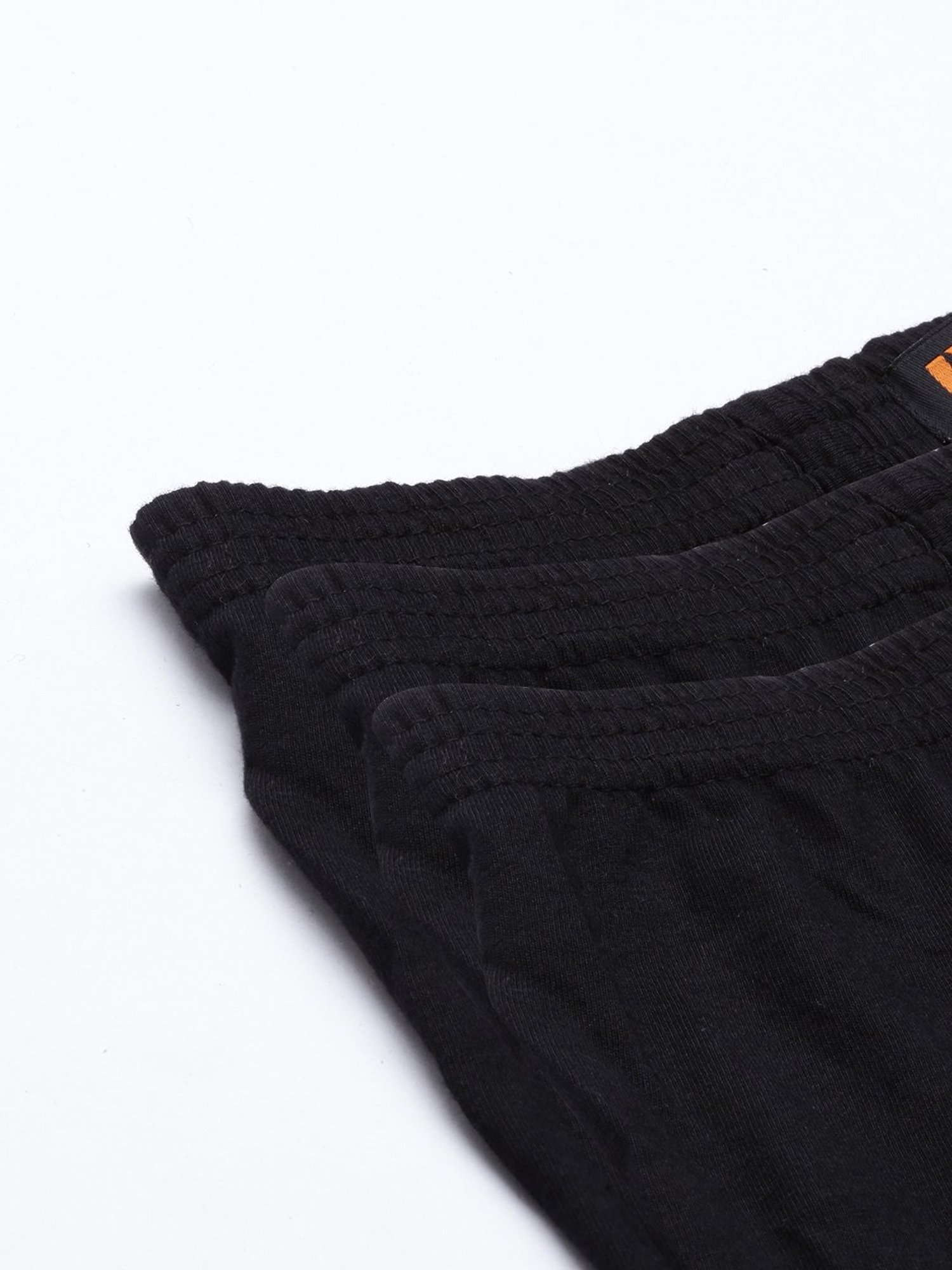 Dixcy Scott Originals Black Cotton Trunks - Pack of 3