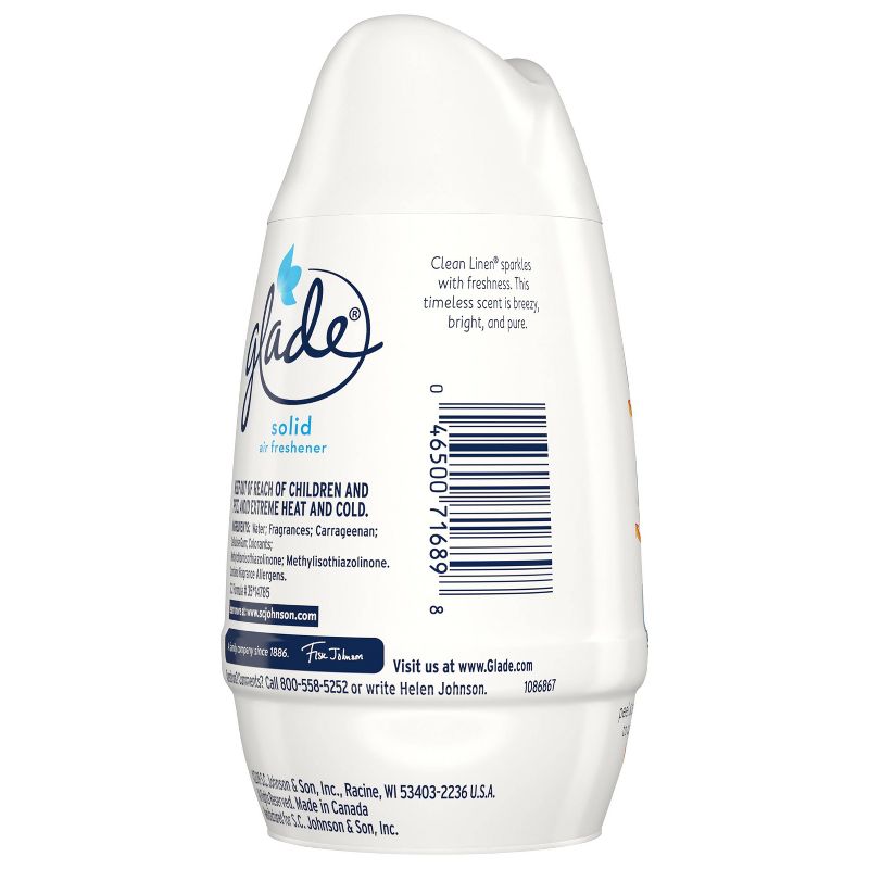 Glade Clean Linen Solid Air Freshener - 6oz
