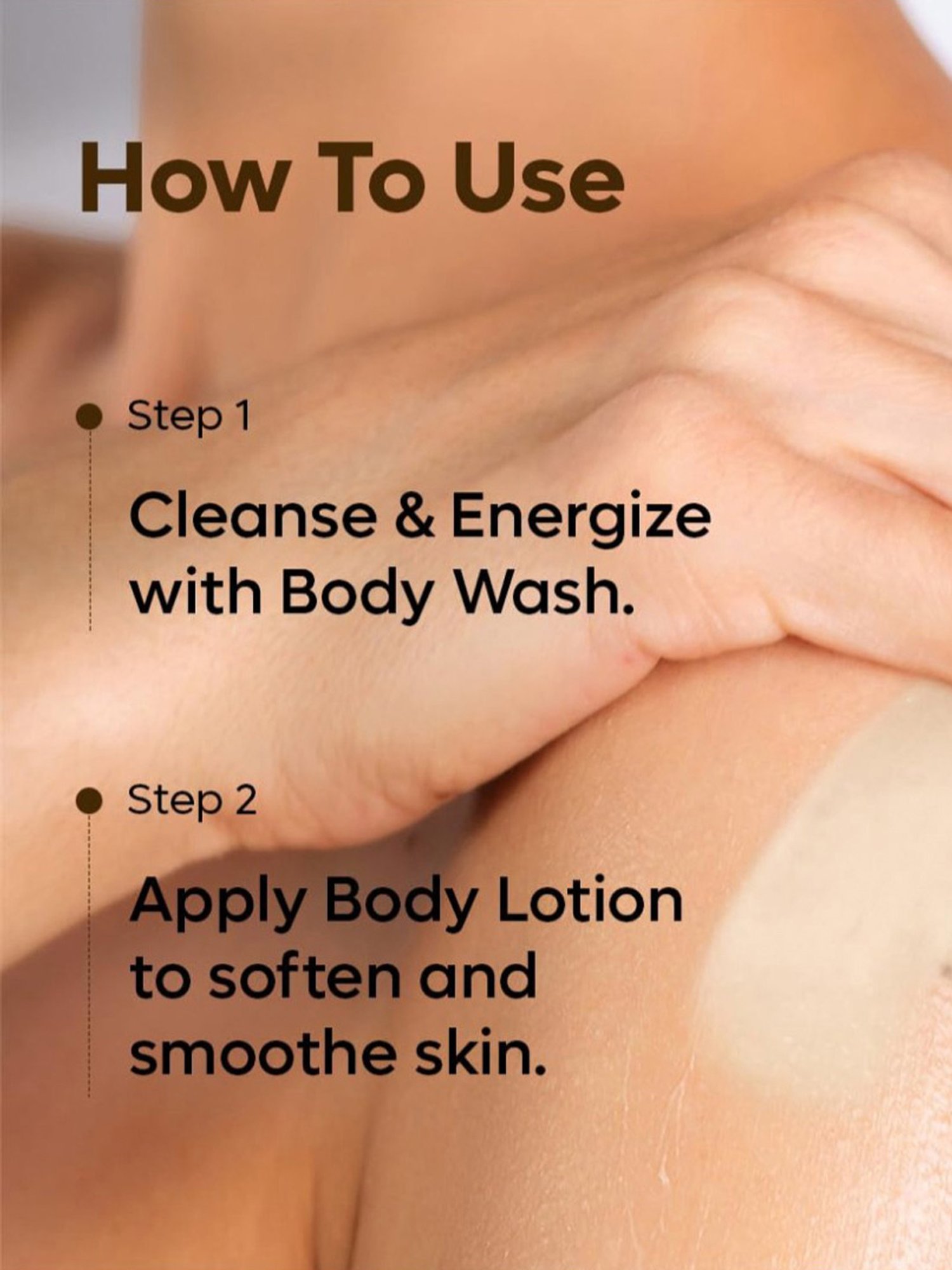 mCaffeine Coffee Body Wash & Body Lotion Combo