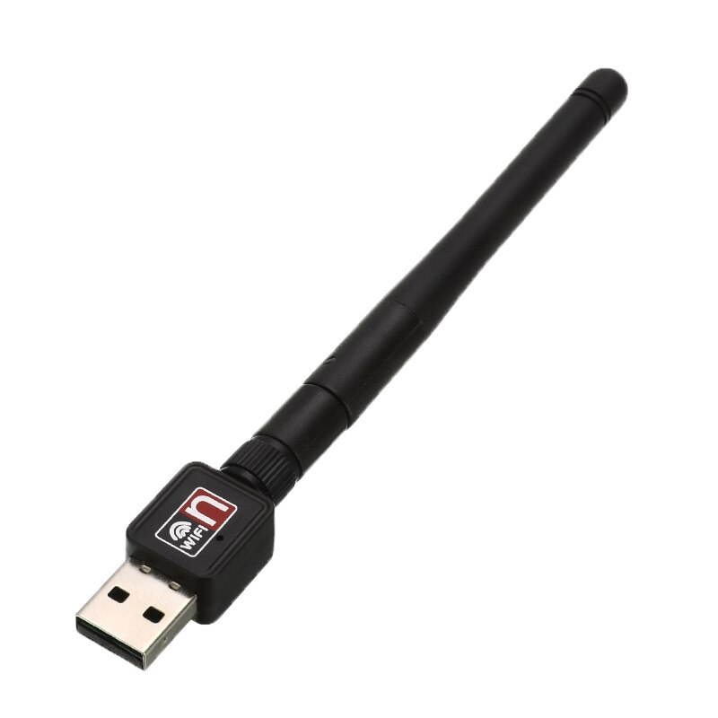 1 pcs Wireless USB Wifi Adapter 150Mbps 2dB WiFi Dongle 802.11b/n/g Wi fi Receiver Network Card Wi Fi Ethernet Mini