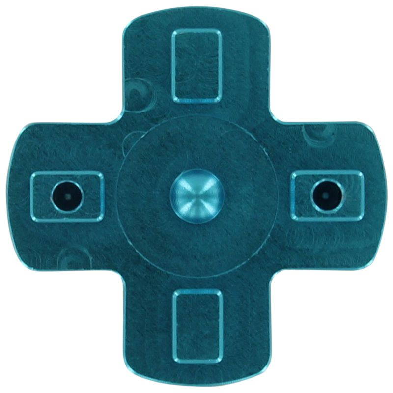 ZedLabz aluminium alloy metal directional d pad arrow button for Sony PS4 controllers - blue