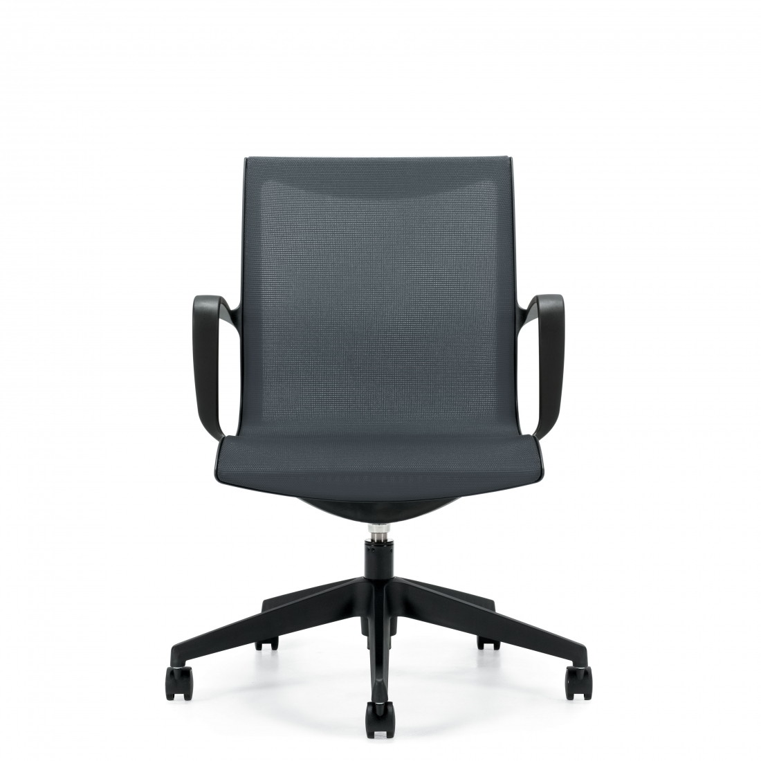 Lightweight Ergonomic Comfortable Work Tilter Chair with Armrests (G8456) Task Chair for Office, Home, Computer Desk, Workstation, Conference Room Ergonomic with Medium Back Lumbar Support
