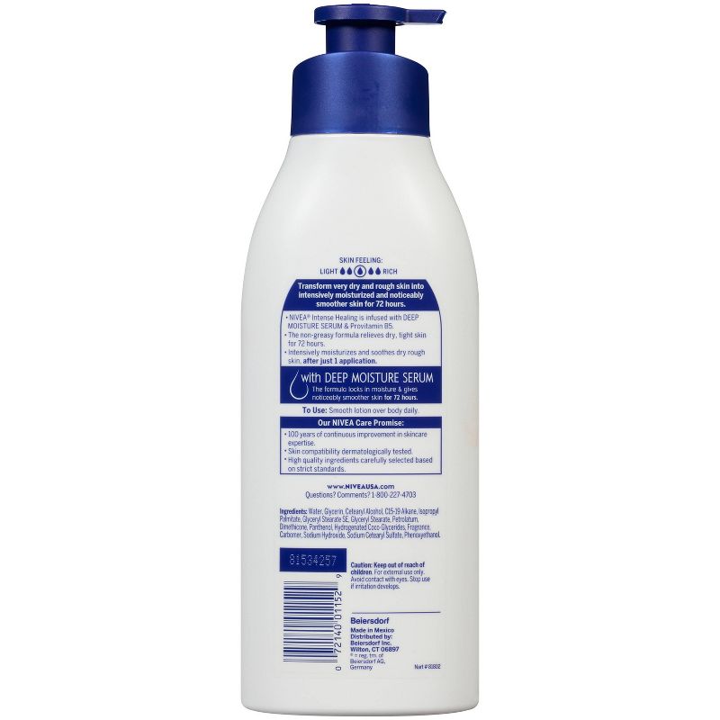 NIVEA Intense Healing Body Lotion - 16.9 fl oz
