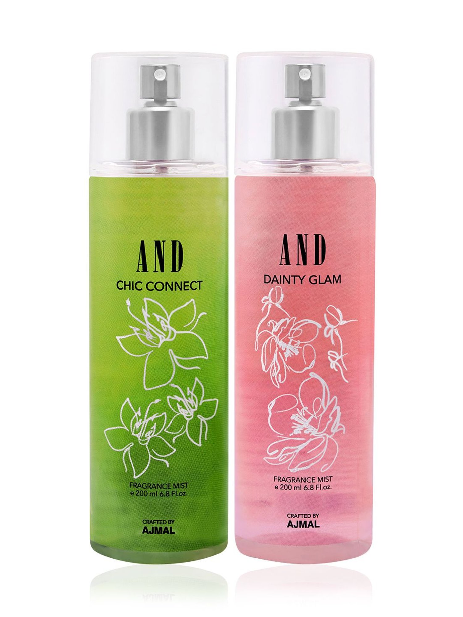 AND by Ajmal Chic Connect & Dainty Glam Fragrance Mist Combo for Women