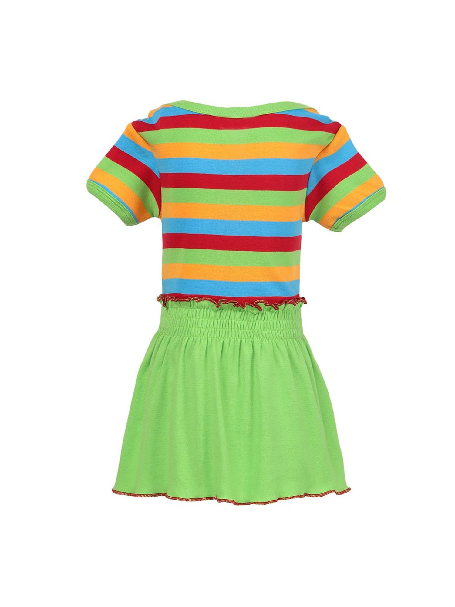 Nino Bambino Kids Multi Striped Dress