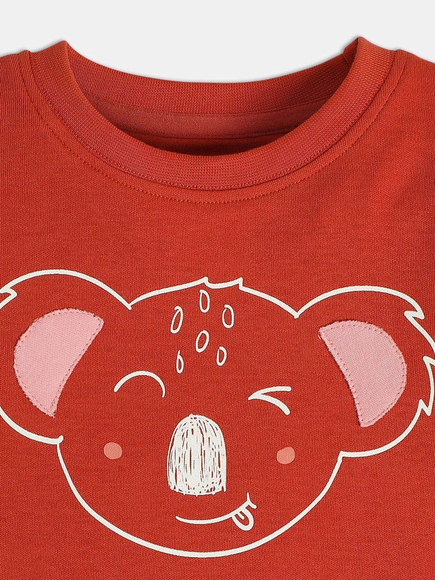 Ed-a-Mamma Baby Green Printed T-Shirt