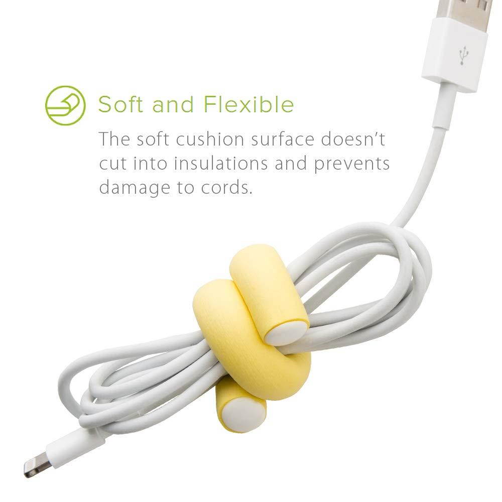 Ut Wire Flexi Ties Cable Organizer, 8 Count, 5-Inch