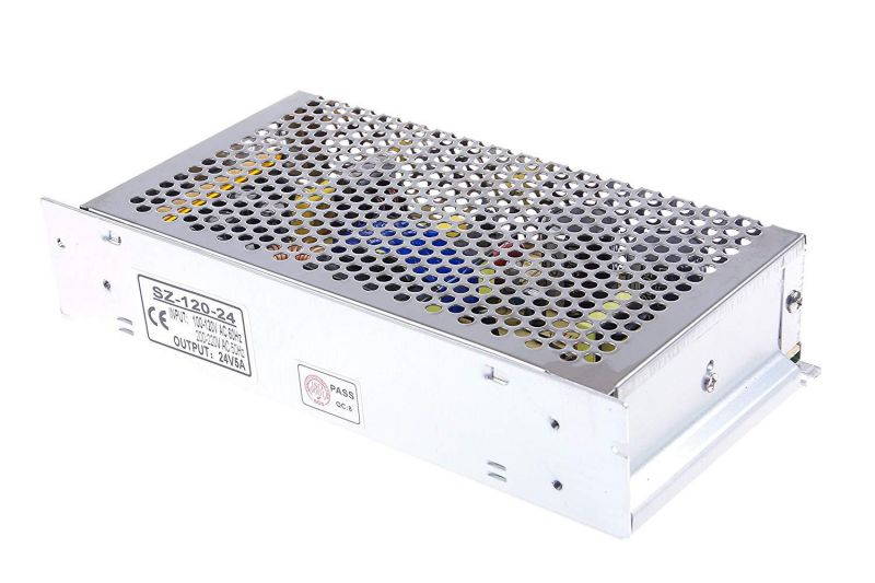 LM YN 110V/220V AC to DC 24V 5A 120W Switching Power Supply Driver,Power Transformer for CCTV camera, Security System, LED Strip Light, Radio, Computer Project