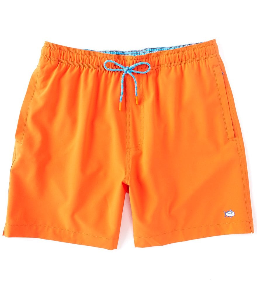 Southern Tide Solid 6#double; Inseam Swim Trunks
