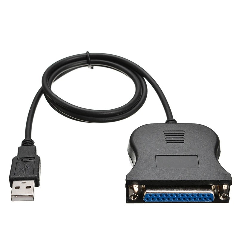 For IEEE 1284 Printer 1pc 25 Pin Parallel Port Adapter Cable High Quality USB 2.0 Printer Cable HiUSB To Parallel Adapter