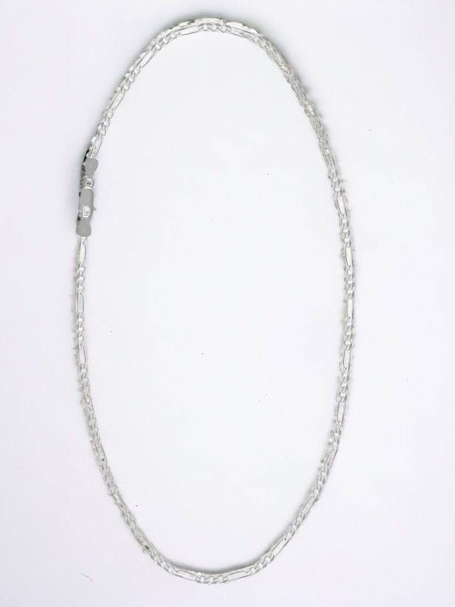 Rihi by P.C. Chandra Jewellers 92.5 Sterling Silver Link Necklace Chain for Women & Men