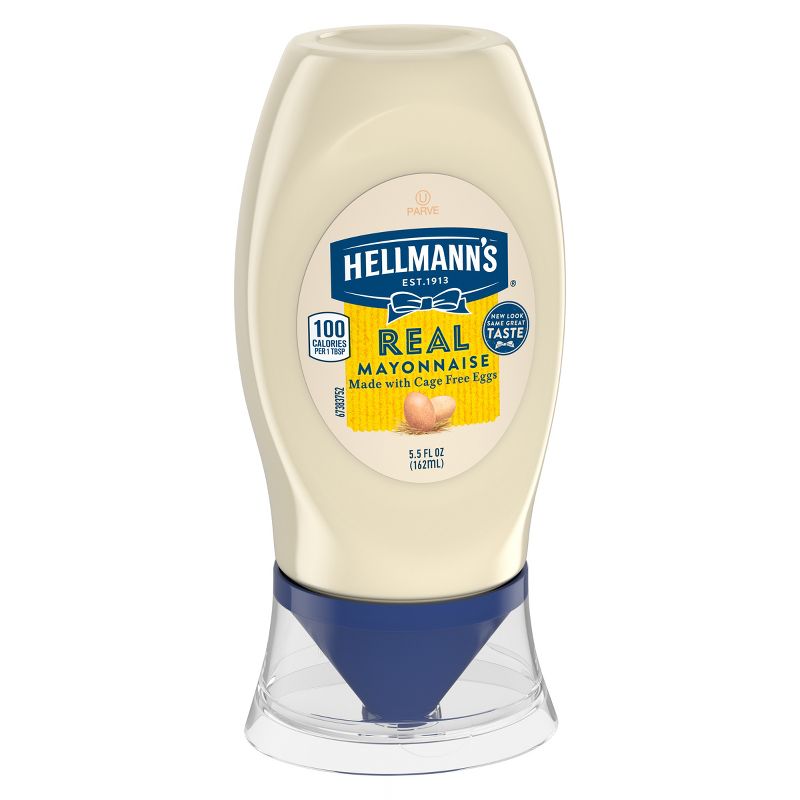 Hellmann's Squeeze Real Mayonnaise - 5.5 fl oz