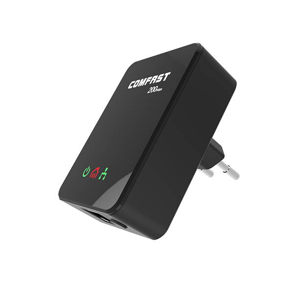 200Mbps Powerline Wireless Ethernet Adapter COMFAST CF-WP200M PLC HomePlug Network Adapter a pair