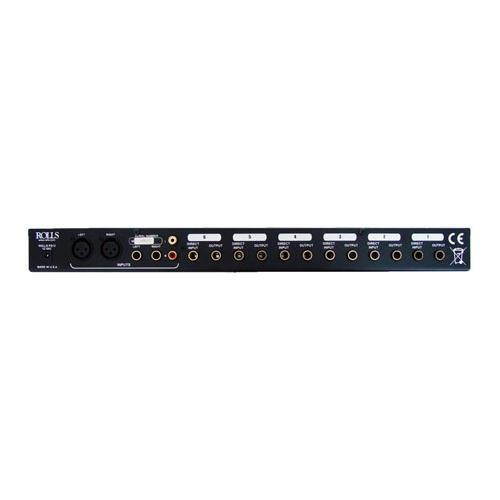 Rolls RA62C 6-Channel Headphone Amplifier, 1U Rackmount
