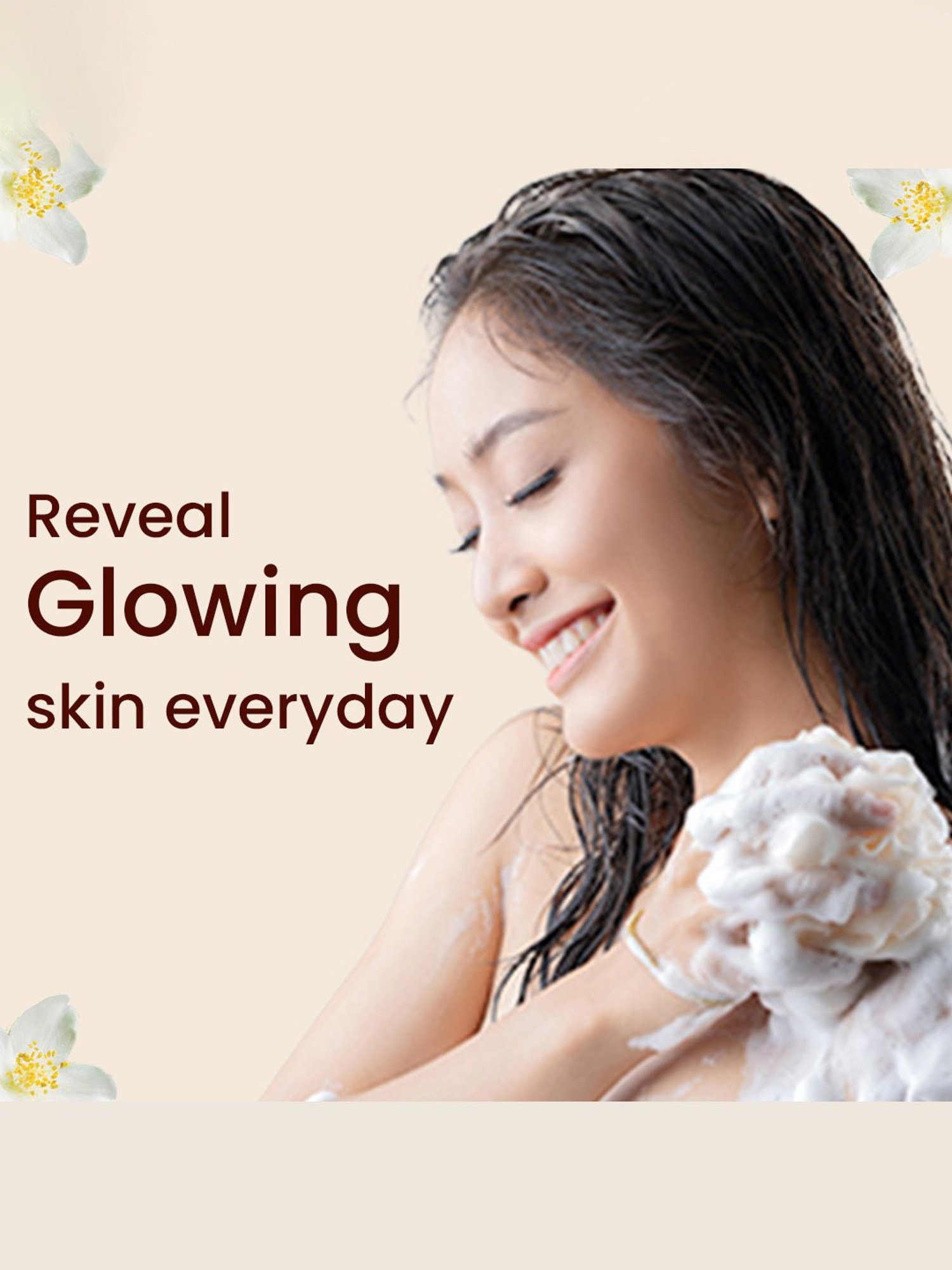 Blue Nectar Niraa Madurai Jasmine Body Wash & Scrub with Honey - 200 ml