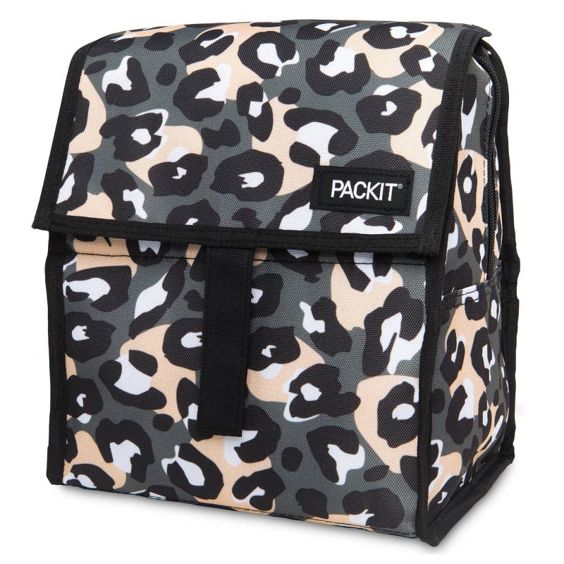 Packit Freezable Lunch Bag - Wild Leopard Gray
