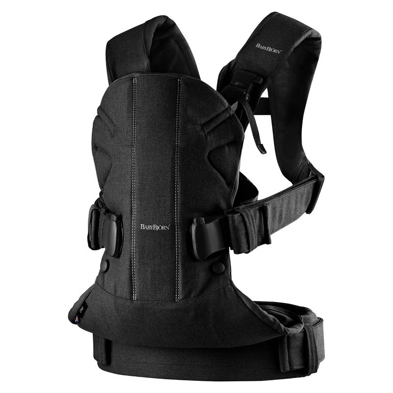 BABYBJÖRN Baby Carrier One in Cotton - Black