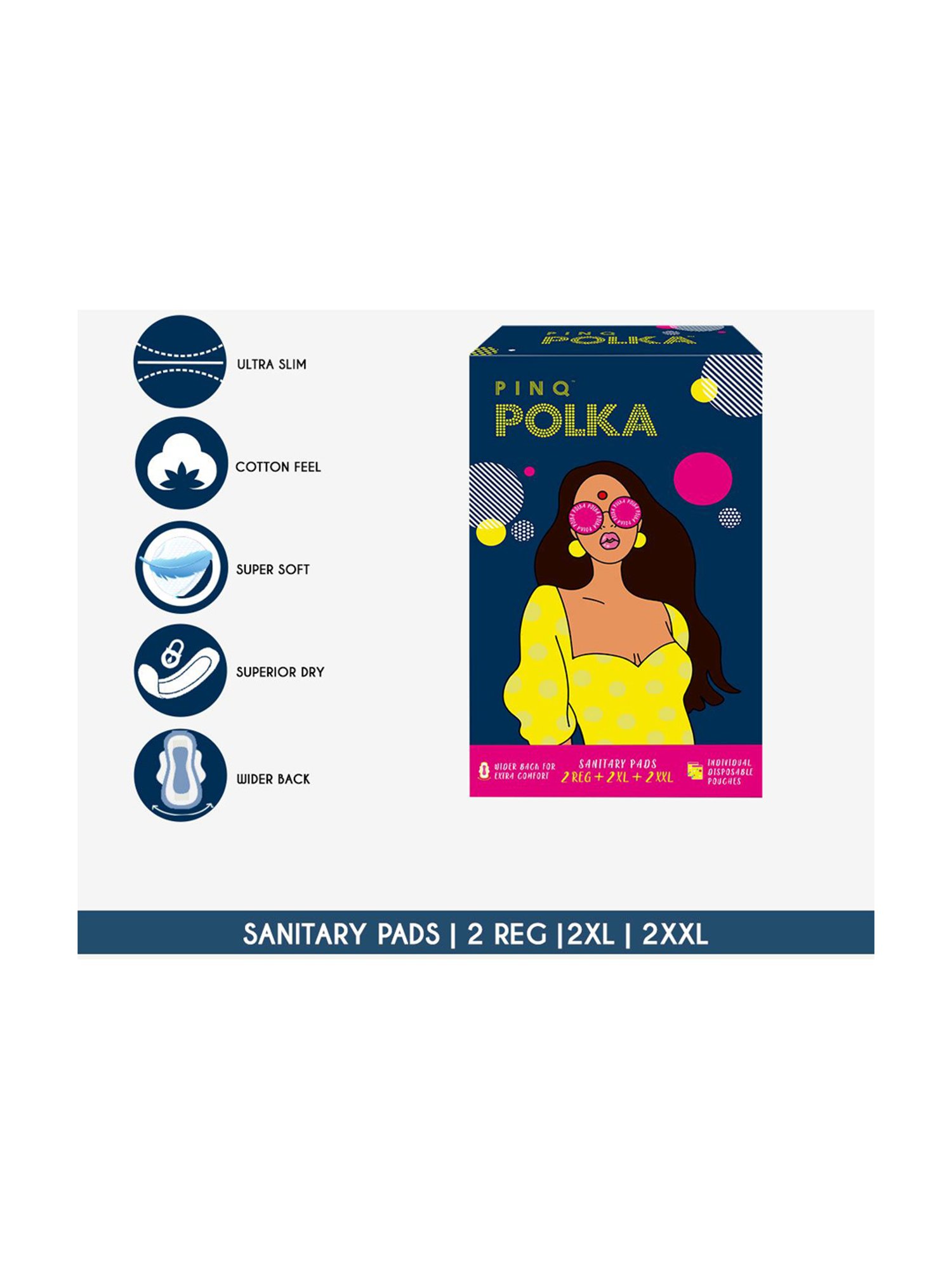 CARMESI Sensitive - 30 Pads - 30 XXL