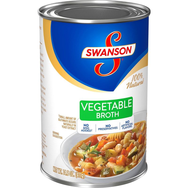 Swanson 100% Natural Vegetable Broth 14.5oz