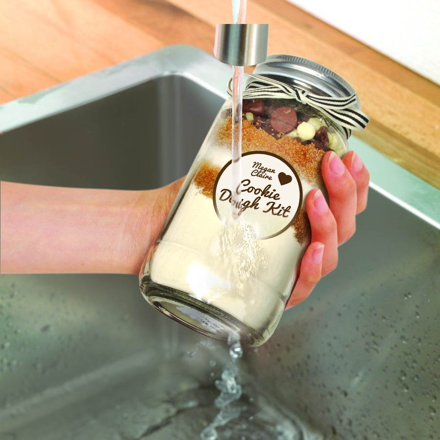 Dissolvable Labels, Sure Feed, Removable, 2", 60 Labels (4227)