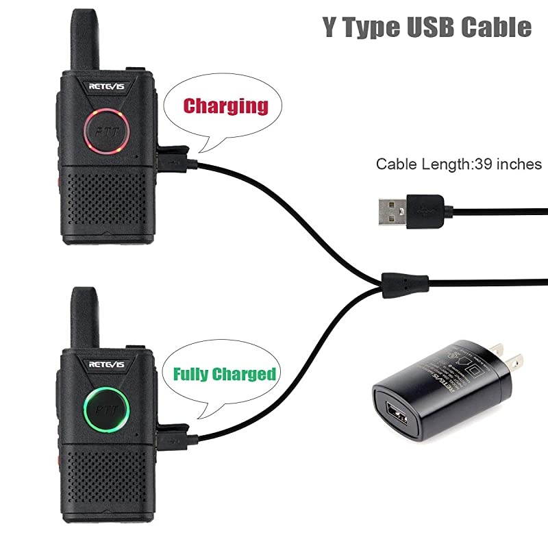 RT18 Walkie Talkies Rechargeable AdultsMini 2 Way Radio with Earpiece HeadsetPortable FRS TwoWay RadiosDual PTTHands Freefor Family Small Business4 Pack