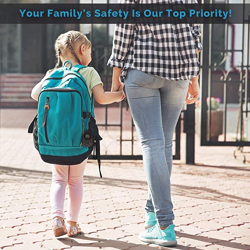 Safe Personal Alarm Siren Song 130dB Safesound Personal Alarms for Women Keychain with LED Light Emergency Self Defense for Kids amp Elderly Multicolor