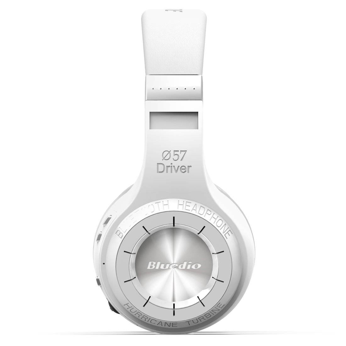 Bluedio HT Turbine Wireless Bluetooth 4.1 Stereo Headphones with Mic 57mm Ultra-large Dynamic Drivers (White)