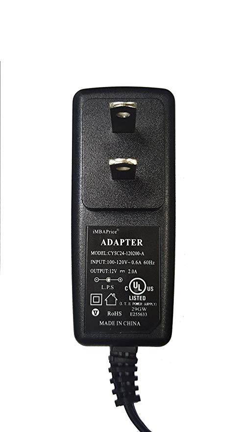 amamax wall adapter power supply  12v dc 2a, 5.5mm  2.1mm ul listed