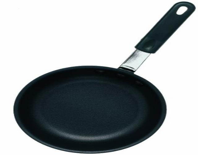CRESTWARE FRY10SH Frying Pan w/Coating,10-1/2 In.,Aluminum