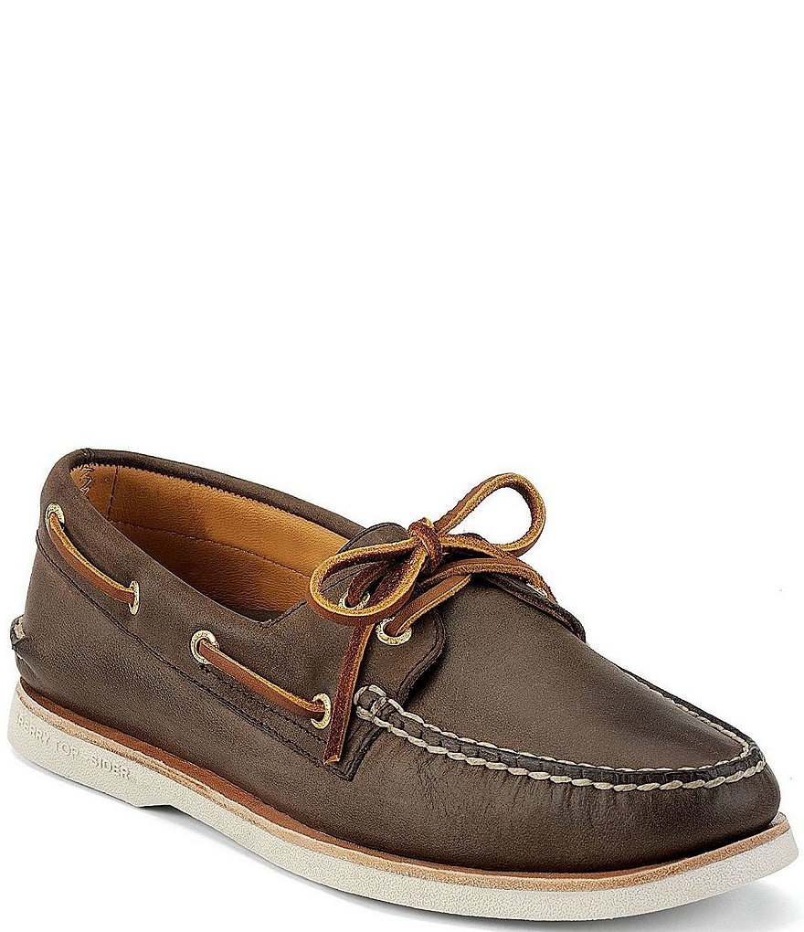 Sperry Men's Top-Sider Authentic Original 2-Eye Leather Boat Shoes