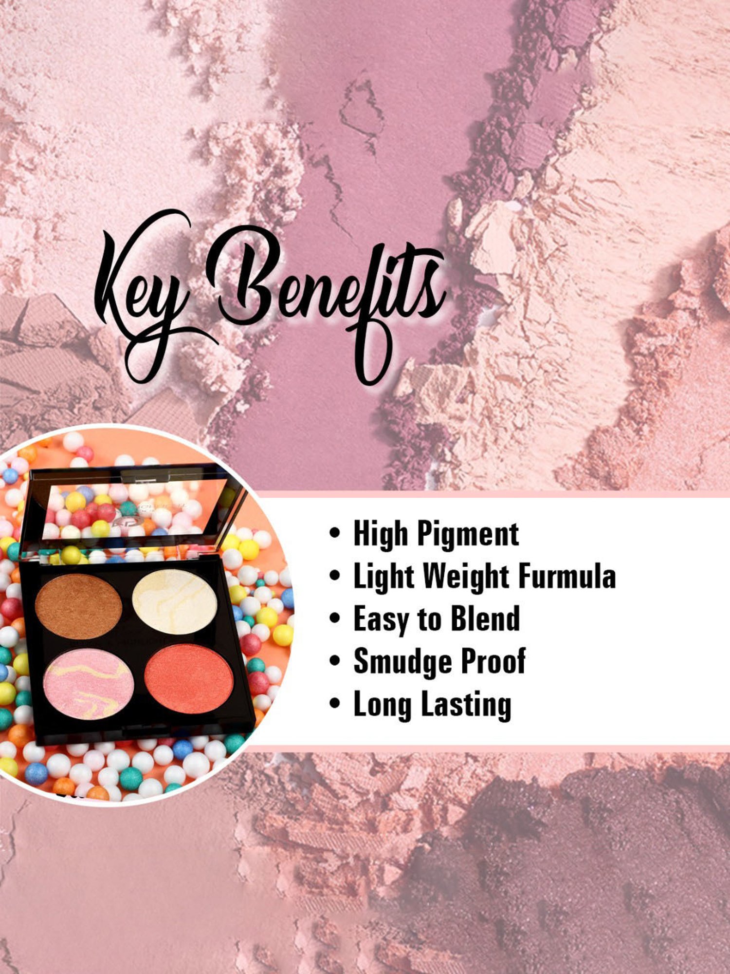 Matt Look Makeup Series Blush & Highlight 04 - 12 gm