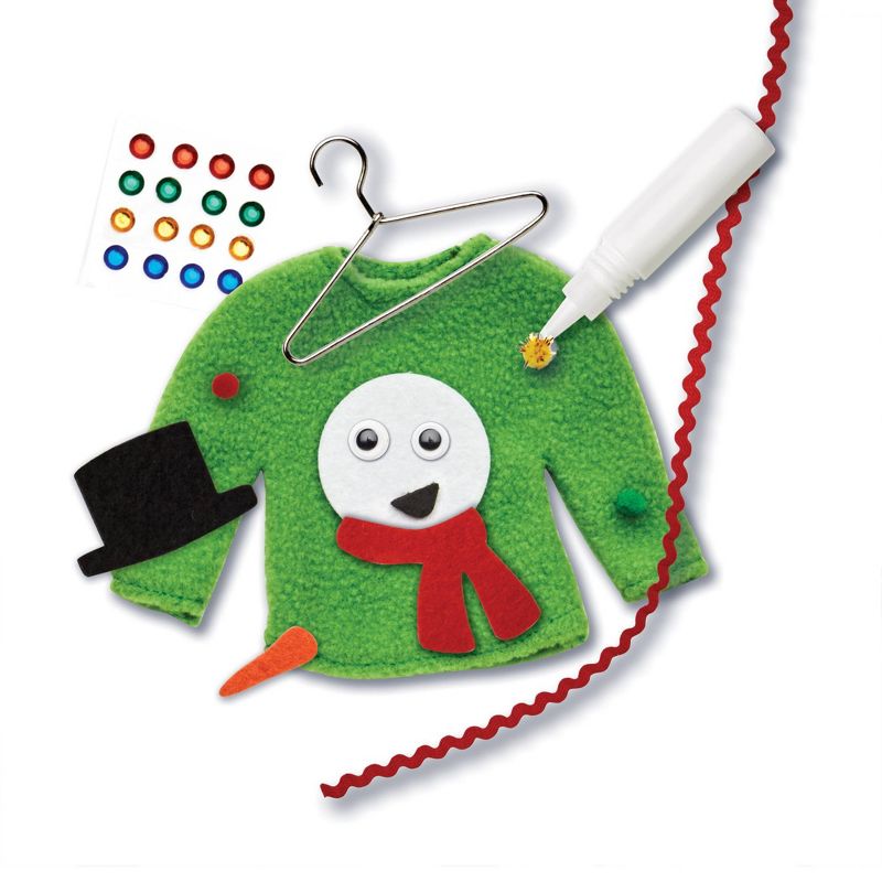 Creativity for Kids Holiday Sweater Ornaments Kit