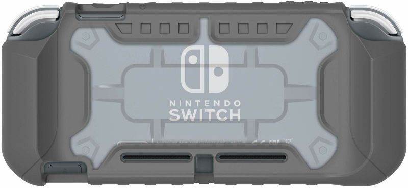 Hori Nintendo Switch Lite Hybrid System Armor TPU Case Officially Licensed by Nintendo - Gray
