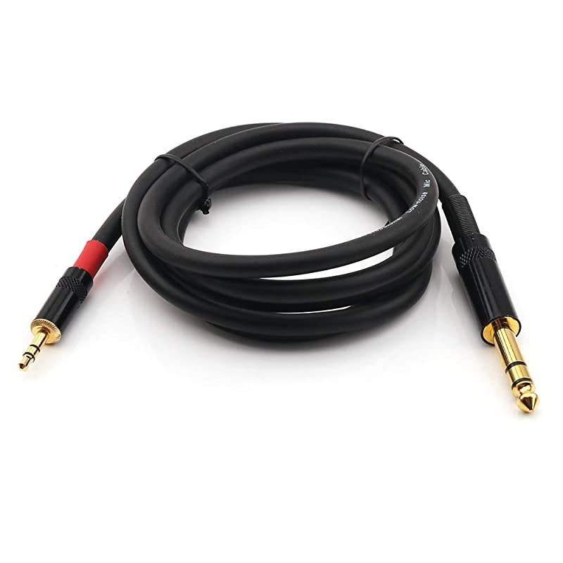 AU111 6 Feet Premium Audio Extension Cable Nylon Braided 35mm TRRS 4 Poles Jack Male to Female