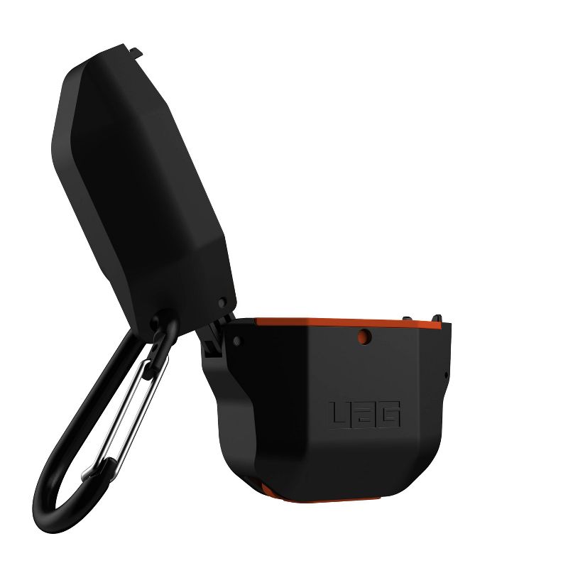 Urban Armor Gear (UAG) Apple Airpods (1st/2nd Gen) Hardcase Case - Black/Orange