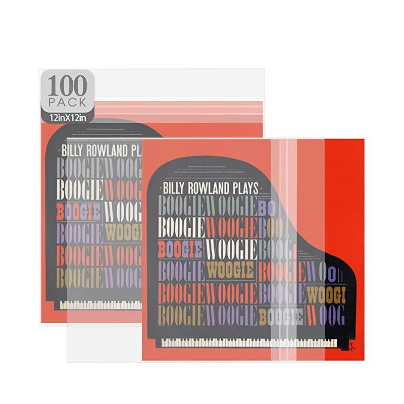 100 Pack Clear Bags for Mats, Pictures, Acid-Free, 4-3/4" x 6-1/2"