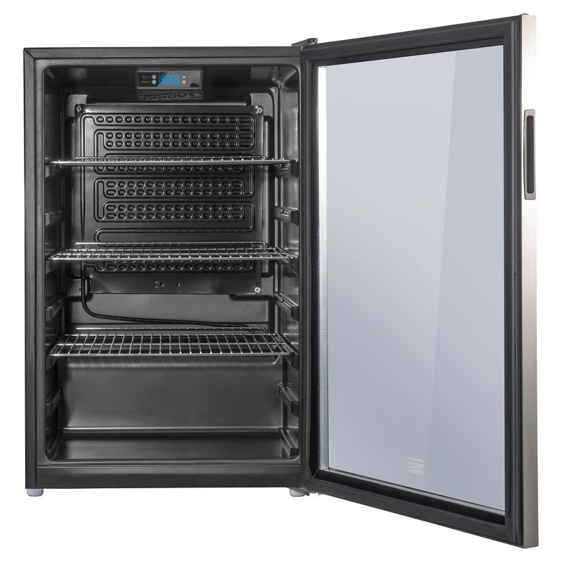 Whirlpool 3.6 cu ft Mini Refrigerator Beverage Center - Stainless Steel WHB36S