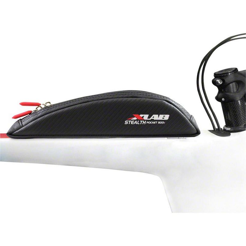 XLAB Stealth Pocket Top Tube/ Stem Bag 500C Carbon