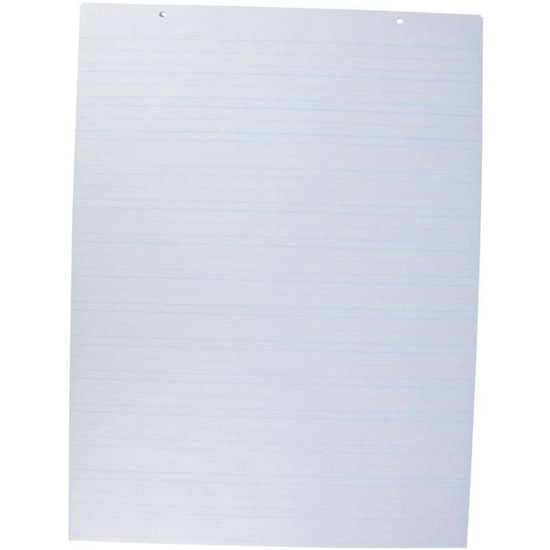 2-Hole Chart Paper, 16 lbs, 24 x 32 Inches, White, pk of 100
