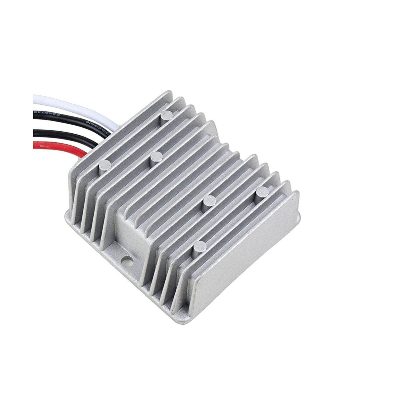 uxcell DC12V/24V (10V~32V) Step-Down to DC 5V 30A 150W Waterproof Car Power S...