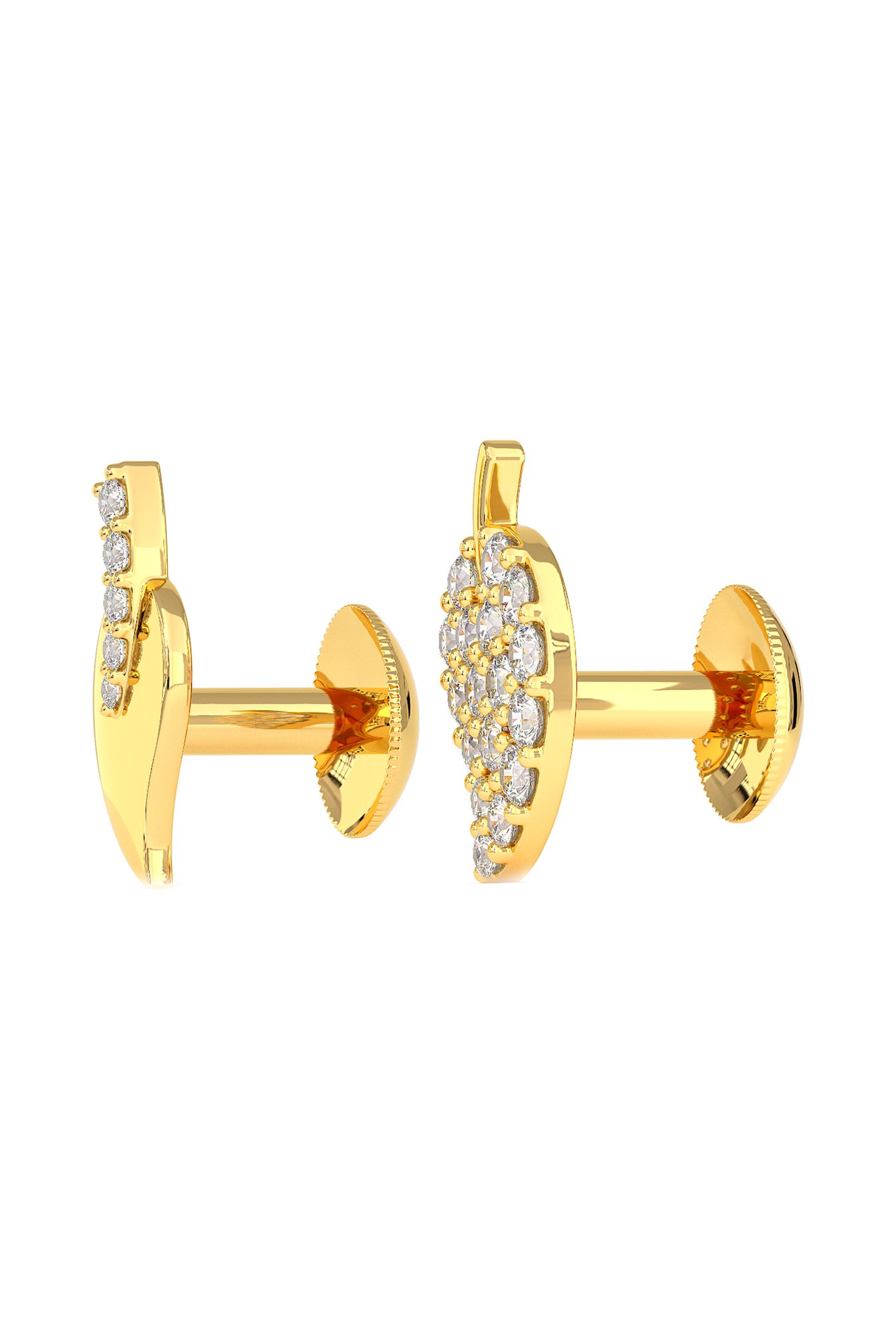 Joyalukkas 22 kt Gold Mismatch Earrings