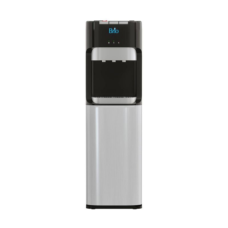 Brio Comm Grade Bottleless Reverse Osmosis Water Filter Dispenser with 3 Temp Settings Point of Use