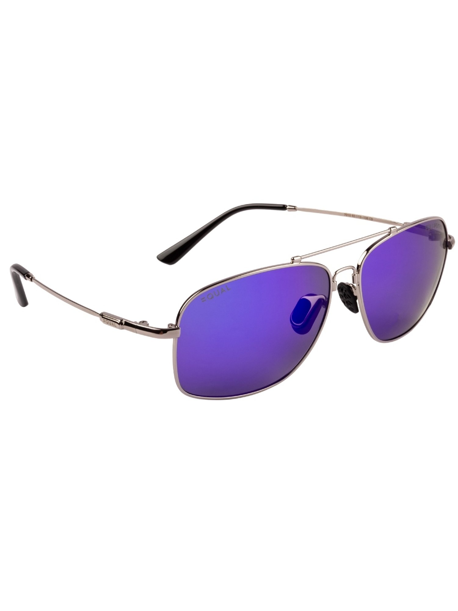 Equal Blue Square Unisex Sunglasses