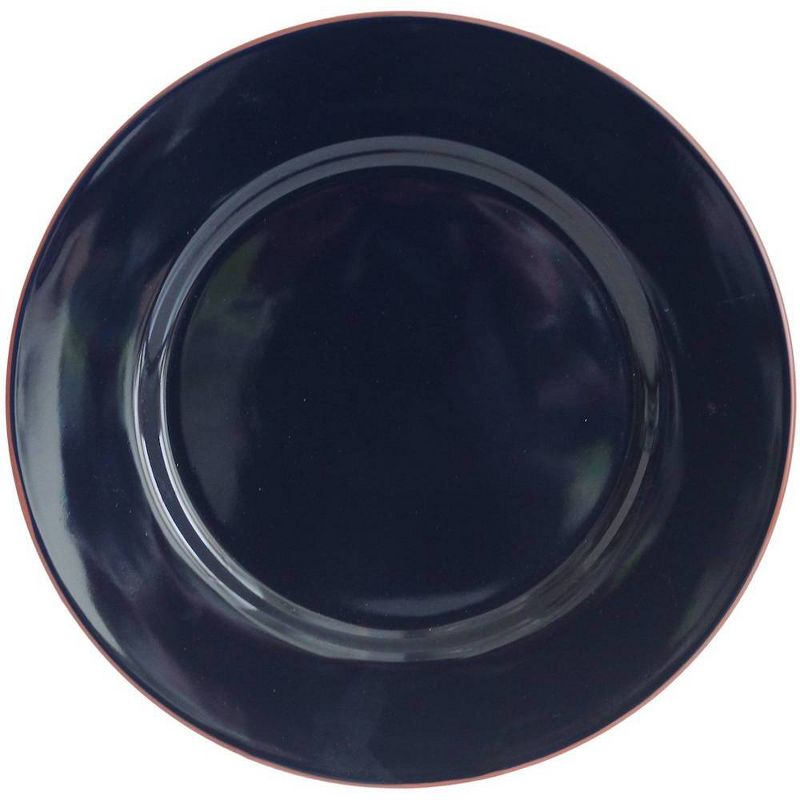 Baum Bros. 16pc Stoneware Tangiers Dinnerware Set Blue