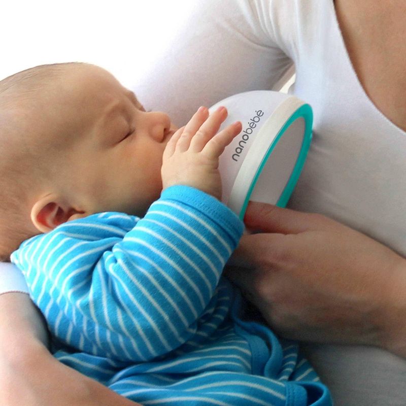 Nanobebe Stage 2 Transition Baby Bottle 8oz - Gray