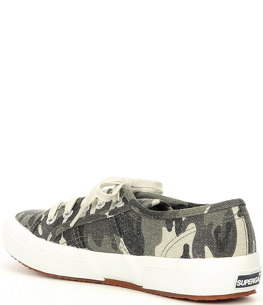 Superga 2750 Cotton Camo Print Sneakers