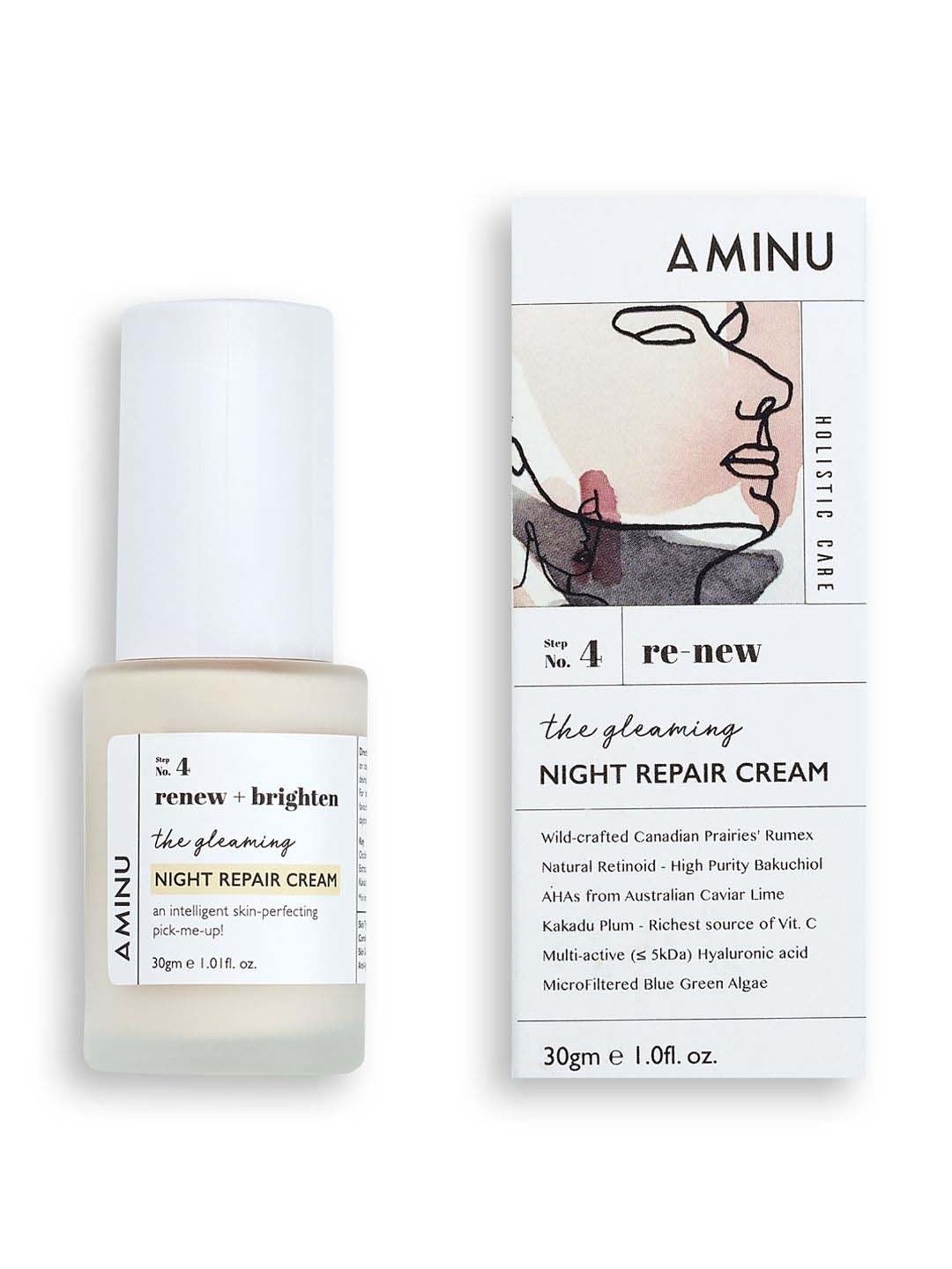 AMINU The Gleaming Night Repair Cream - 30 gm