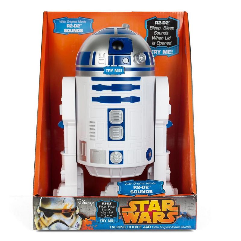 Seven20 Star Wars Talking Cookie Jar - Featuring R2D2