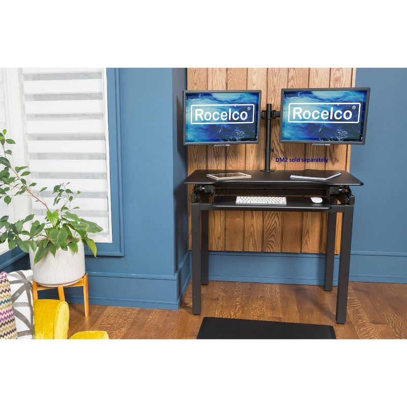 Deluxe Floor Stand Black - Rocelco