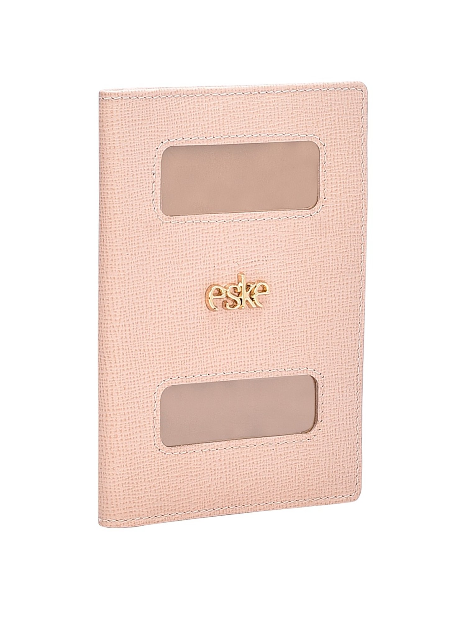 Eske Blair Pink Solid Small Passport Holder